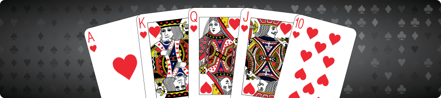 combinacoes maos do poker royal flush